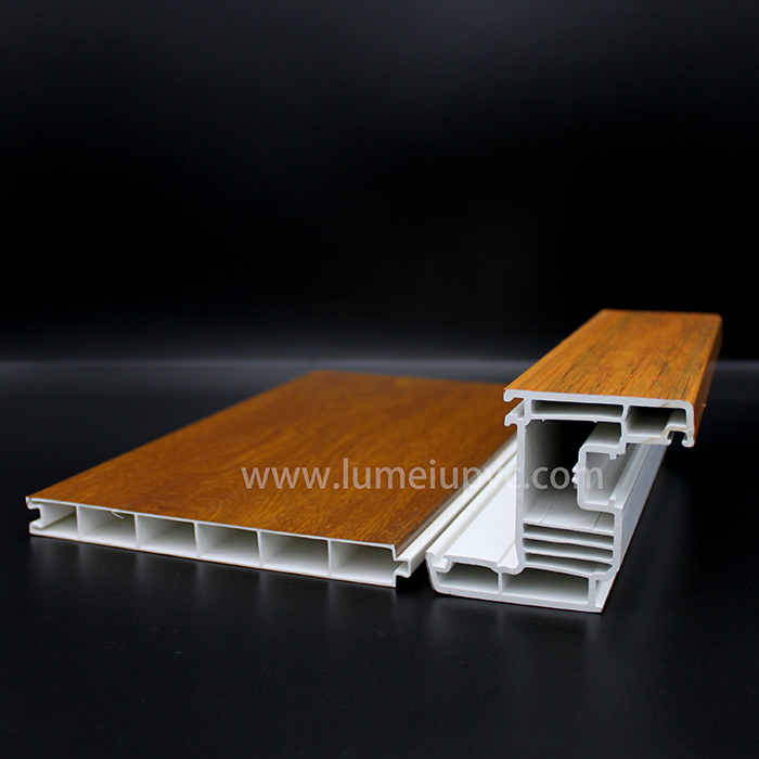 Profilés PVC-U à triple joint de 70 mm