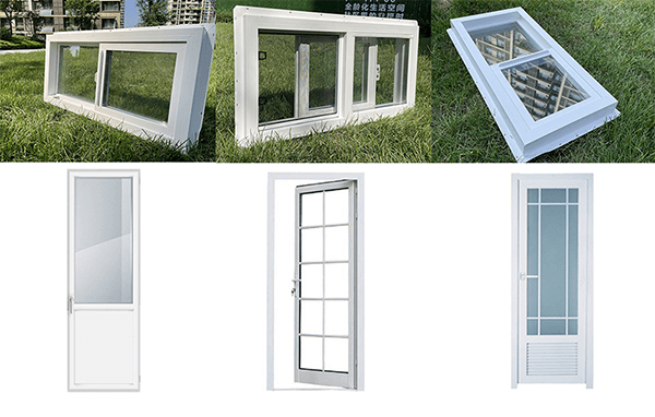 6068 XO Portes patio coulissantes et fixes en vinyle 6068 XO Sliding and Fixed Vinyl Patio Doors