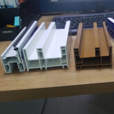 Perfiles corredizos de PVC para puertas y ventanas