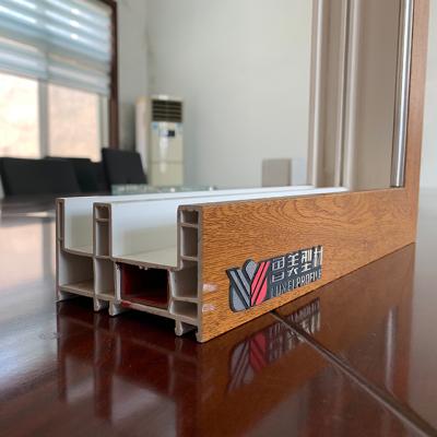 Perfil de PVC para puertas y ventanas