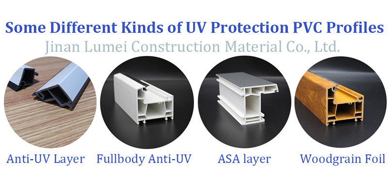 Perfiles de ventana UPVC de estilo europeo de gama alta High-End European Style UPVC Window Profiles