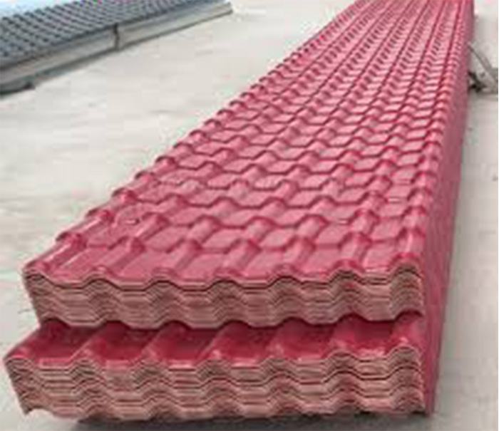 Teja/hoja plástica de la resina sintética del PVC ASA ASA PVC Synthetic Resin Plastic Roof Tile/Sheet
