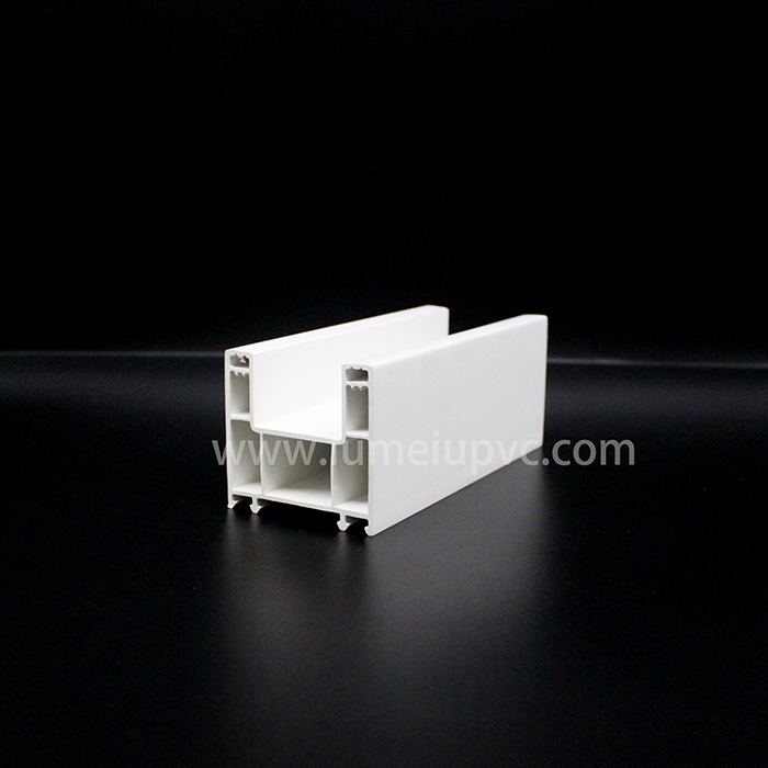 Profilés coulissants en PVC pour châssis de porte Haute résistance aux UV