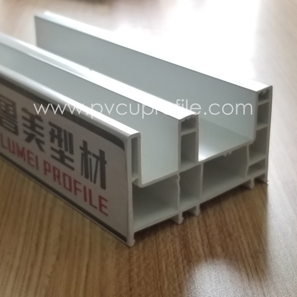 66 profilés en plastique PVC pour portes et fenêtres coulissantes série 88 mm