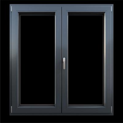 Ventanas de uPVC revestidas de aluminio