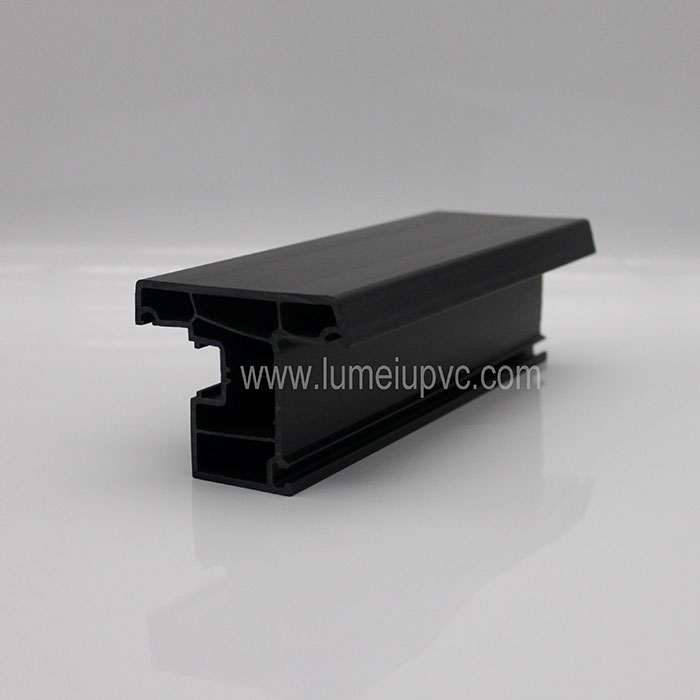 Perfiles Laminados Folio uPVC Color Madera Negro Perfiles Laminados Folio uPVC Color Madera Negro