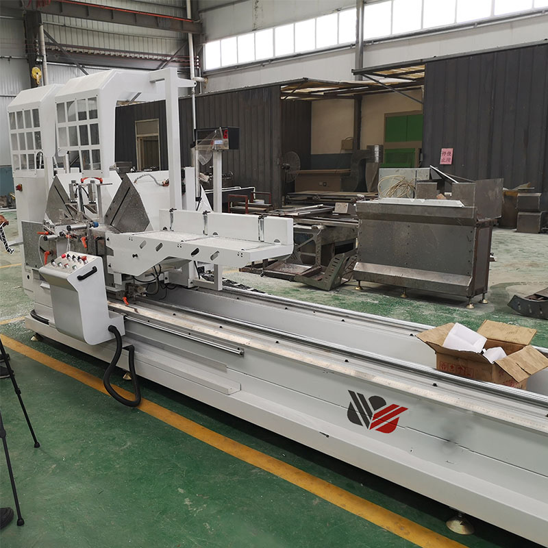 Máquina de sierra de corte para fabricación de ventanas de PVC y aluminio Cutting Saw Machine for PVC and Aluminium Windows Making