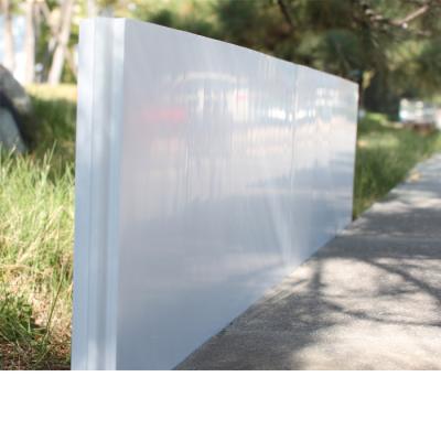 Valla de plástico PVC de vinilo