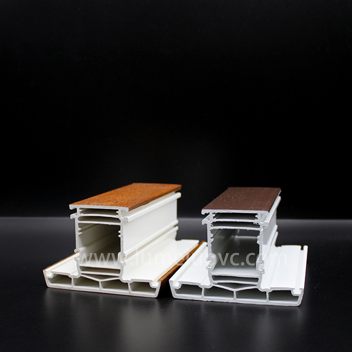 Perfiles de uPVC blanco leche