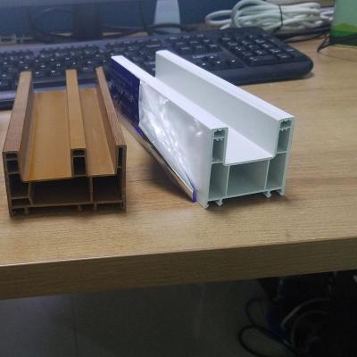 Perfil de PVC de extrusión de plástico