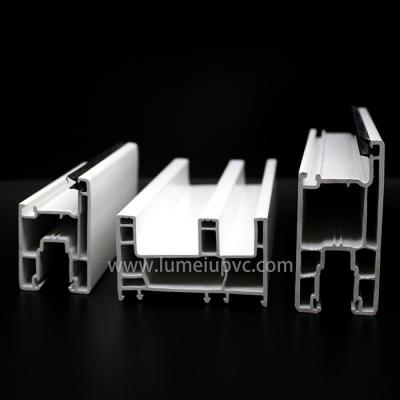 Perfiles de la serie deslizante de Windows de extrusión de color blanco UPVC/PVC de Lumei
