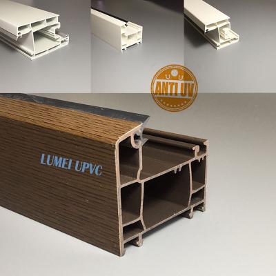 Perfiles de puertas y ventanas de UPVC