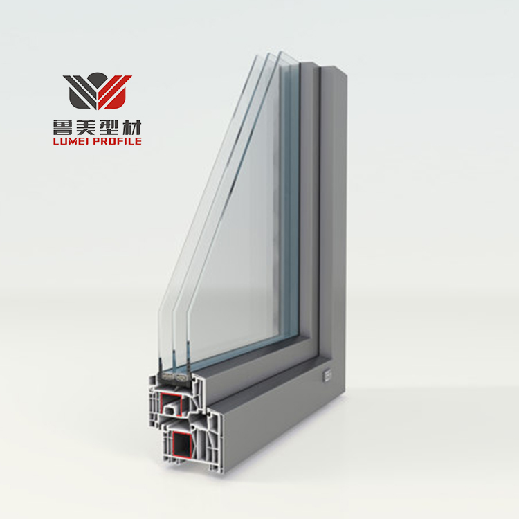 Ventanas de uPVC revestidas de aluminio