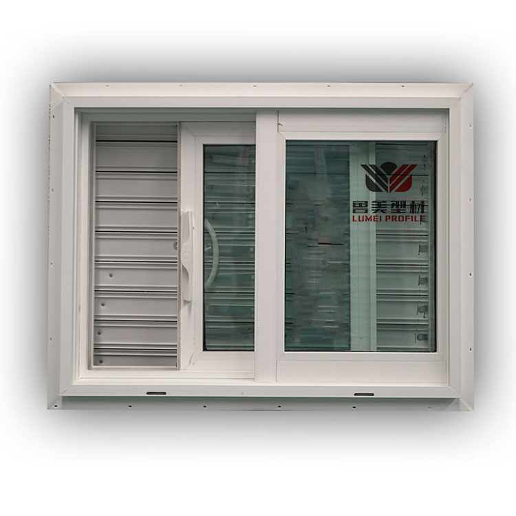 المنزلق PVC XO Vinyl Patio Windows Slider PVC XO Vinyl Patio Windows