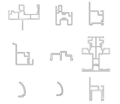 Fenêtres basculantes à guillotine simple