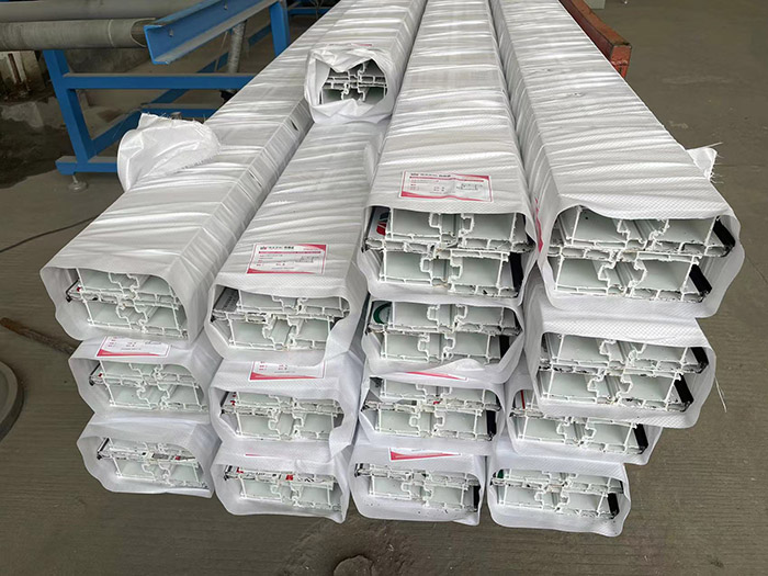 66 profilés en plastique PVC pour portes et fenêtres coulissantes série 88 mm 66 Sliding Sash 88mm Series Window and Door Plastic Pvc Profiles