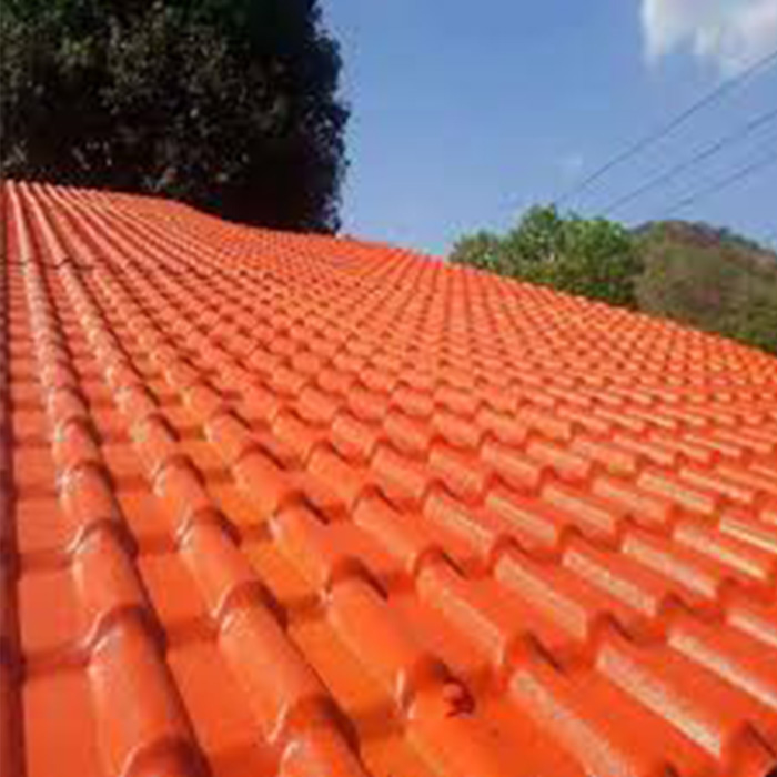 Teja/hoja plástica de la resina sintética del PVC ASA ASA PVC Synthetic Resin Plastic Roof Tile/Sheet