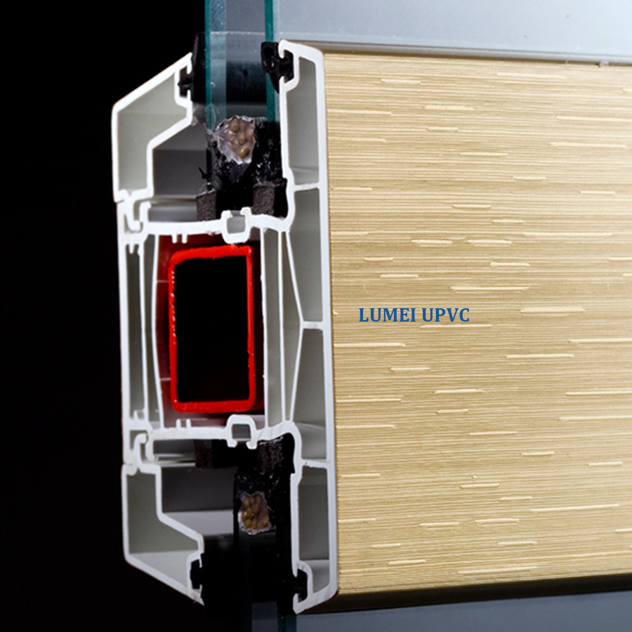 Perfiles de uPVC de estilo europeo