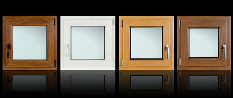 Farbige UPVC-Fenster Colored UPVC Windows