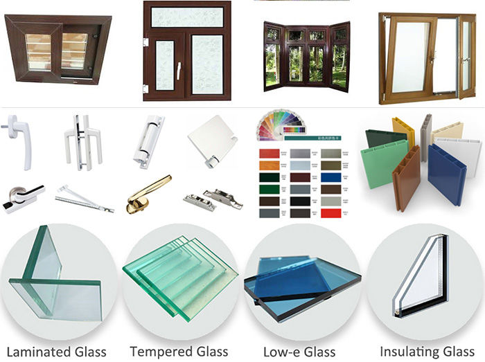 نافذة من البلاستيك الصلب رخيصة الثمن النوافذ والأبواب البلاستيكية نافذة من البلاستيك الصلب رخيصة الثمن النوافذ والأبواب البلاستيكية