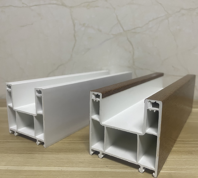 Double Track Sliding Pvc Profiles for windows door