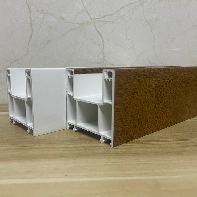 Perfil de PVC/UPVC resistente a los rayos UV sin plomo blanco Lumei para ventanas y puertas