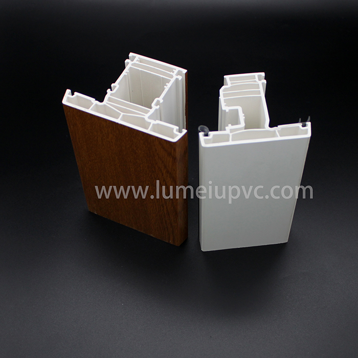 Profilés PVC-U à triple joint de 70 mm