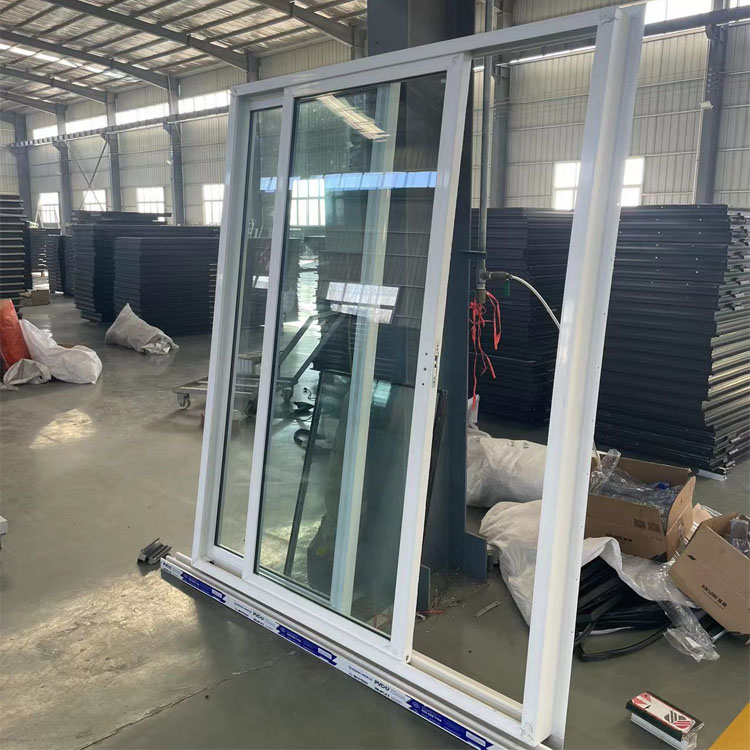 Patio corredizo de vinilo estándar con puerta de dos o tres paneles en tamaños comunes Standard Vinyl Sliding Patio with Door Two/Three Panel in Common Sizes