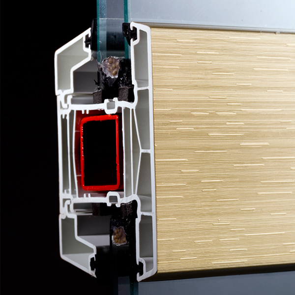 uPVC الأبواب الأمامية