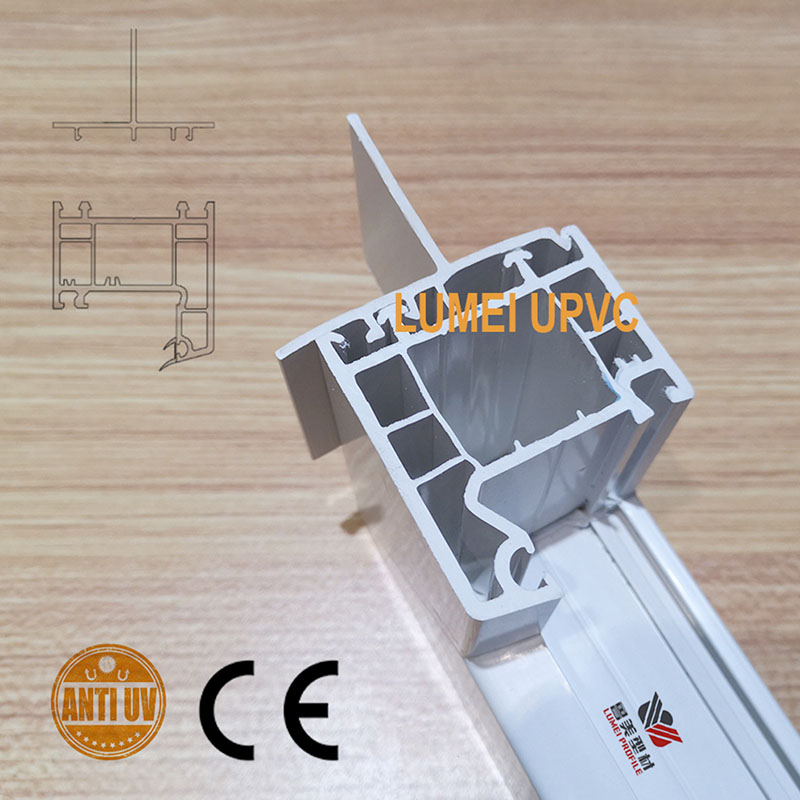 Serie turca de perfiles abatibles y corredizos de UPVC para puertas y ventanas de PVC Turkish UPVC Profiles Casement and Sliding Series for PVC Window and Door