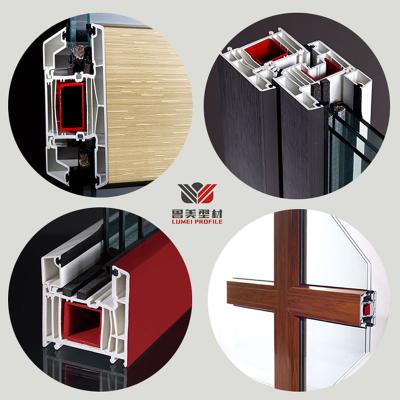 Perfiles de puertas y ventanas de PVC