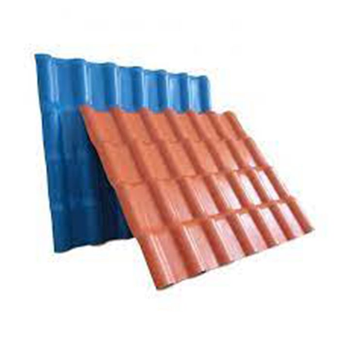 Teja/hoja plástica de la resina sintética del PVC ASA ASA PVC Synthetic Resin Plastic Roof Tile/Sheet
