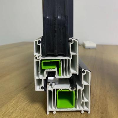 ملامح الخشب مغلفة uPVC