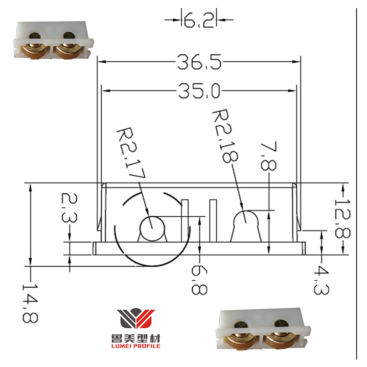 Accessoires pour serrures de fenêtres Americano