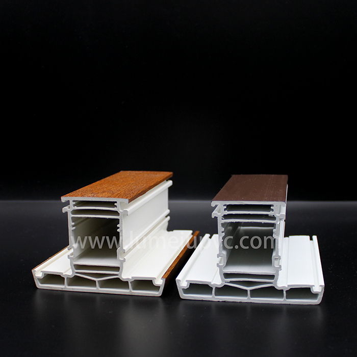 ملف تعريف UPVC لملف النوافذ والأبواب من سلسلة 70 ملف تعريف UPVC