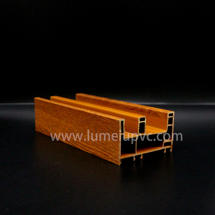 Perfiles corredizos de PVC para puertas y ventanas