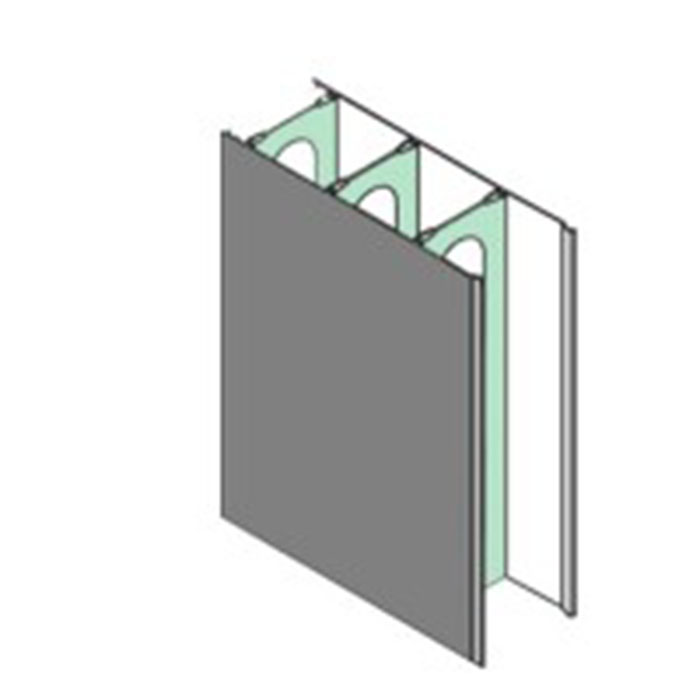 قوالب صب الخرسانة للجدران الخرسانية مع تصميم PVC يبقى في مكان واحد Concrete Wall Formwork Profiles with PVC Stay-in-One-Place Design