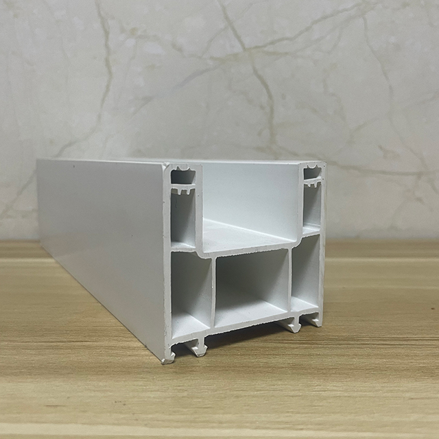 Perfil de ventana económico Lumei UPVC/PVC para ventana corrediza con alta calidad en China