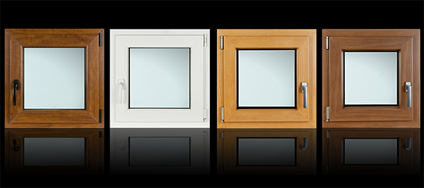 Cadres de fenêtres à battants européens en UPVC blanc European White UPVC Casement Windows Frames