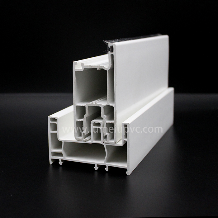 Perfiles correderos de pvc para ventanas y puertas.