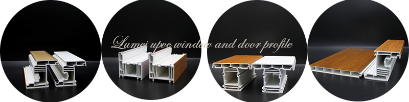 Perfiles de ventana UPVC de estilo europeo de gama alta High-End European Style UPVC Window Profiles