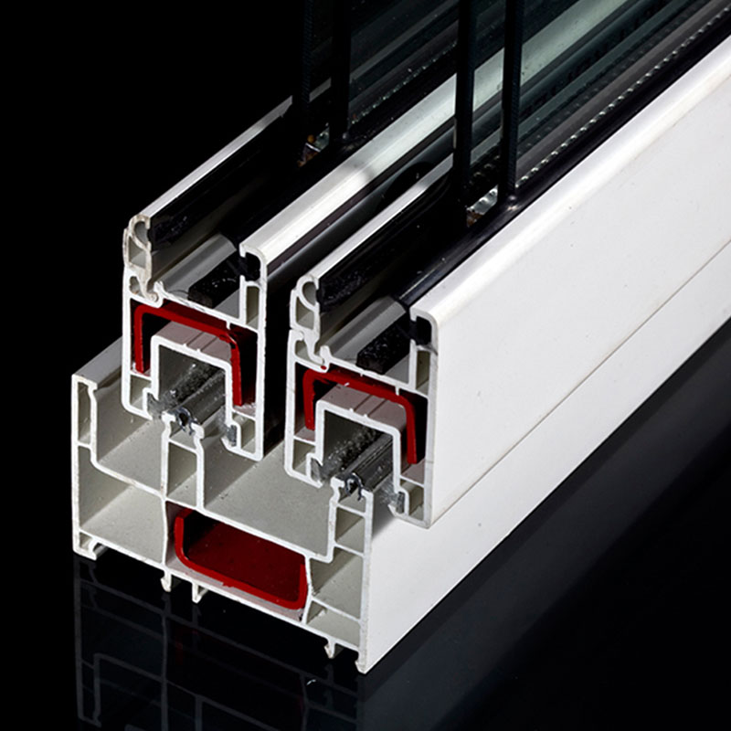 Marco de perfil de plástico extruido de PVC antienvejecimiento Pvc Extruded Plastic Profile Frame Anti-Aging