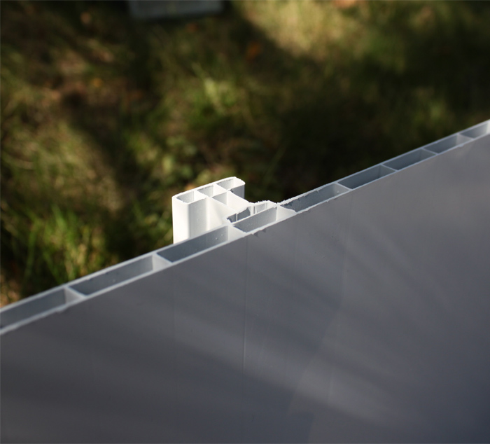 Sistema de cercado de plástico PVC Lumei Lumei PVC Plastic Fencing System